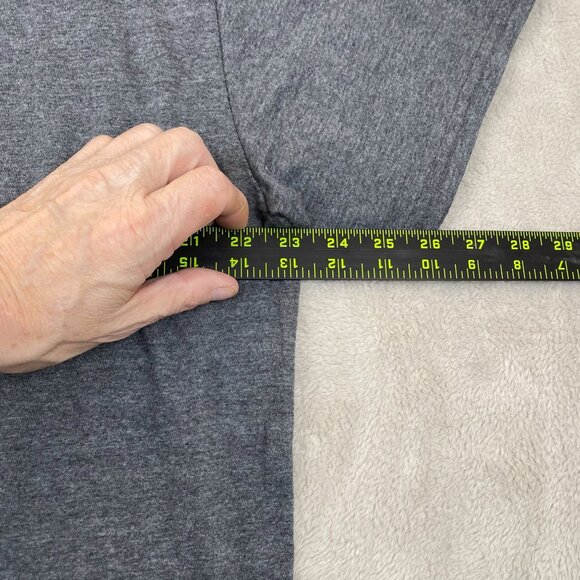 Realtree Mens Logo T-Shirt XL By Antler Creek Gray & Yellow - Picture 7 of 7